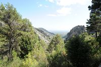 The city of Escorca Mallorca - Escorca Lluc Route and Inca. Click to enlarge the image.