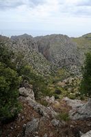 The city of Escorca Mallorca - Serra Alfàbia near Escorca. Click to enlarge the image.