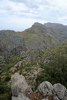 The city of Escorca Mallorca - Serra Alfàbia near Escorca. Click to enlarge the image.