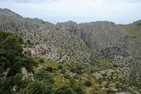 The city of Escorca Mallorca - Serra Alfàbia near Escorca. Click to enlarge the image.