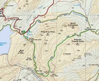 The city of Escorca Mallorca - Hiking Map of the Morro Almallutx. Click to enlarge the image.