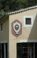 Sa Granja de Esporles à Majorque. Cadran solaire. Cliquer pour agrandir l'image.