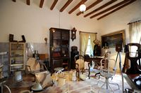 Sa Granja de Esporles à Majorque. Cabinet médical. Cliquer pour agrandir l'image.