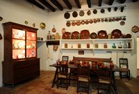 Sa Granja de Esporles à Majorque. Cuisine. Cliquer pour agrandir l'image.