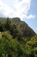 La ville d'Estellenc à Majorque. Mirador Ricardo Roca. Cliquer pour agrandir l'image.