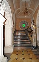The Sanctuary of Sant Salvador in Felanitx Mallorca - The church. Click to enlarge the image.