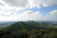 The Sanctuary of Sant Salvador in Felanitx Mallorca - South Majorca seen from the sanctuary. Click to enlarge the image.