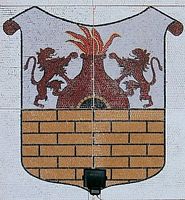 La ville de Fornalutx à Majorque. Écusson de la ville de Fornalutx. Cliquer pour agrandir l'image.