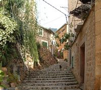 La ville de Fornalutx à Majorque. Cliquer pour agrandir l'image.