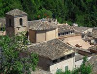 La ville de Fornalutx à Majorque. Cliquer pour agrandir l'image.