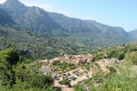 La ville de Fornalutx à Majorque. Fornalutx. Cliquer pour agrandir l'image.