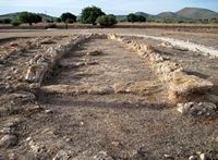 The town of Manacor in Mallorca - Construction naviform to in Hospitalet Vell (author Olaf Tausch). Click to enlarge the image.