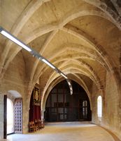 Le château de Bellver à Majorque. Salle « Jovellanos ». Cliquer pour agrandir l'image.