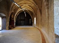Le château de Bellver à Majorque. Salle « Jovellanos ». Cliquer pour agrandir l'image.