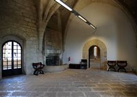 Le château de Bellver à Majorque. Ancienne cuisine. Cliquer pour agrandir l'image.