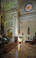The sanctuary of Bonany Petra Mallorca - Choir of the Church. Click to enlarge the image.