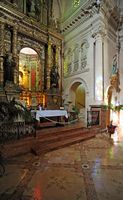 The sanctuary of Bonany Petra Mallorca - Choir of the Church. Click to enlarge the image.