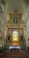 The sanctuary of Bonany Petra Mallorca - Choir of the Church. Click to enlarge the image.