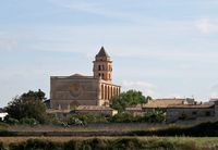 The city of Petra in Majorca - The Church of St. Peter (author Mike Lehmann). Click to enlarge the image.