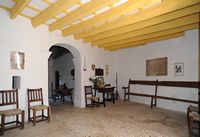 La ville de Petra à Majorque. Maison natale de Juníper Serra. Cliquer pour agrandir l'image.