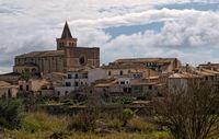 La ville de Porreres à Majorque. Le bourg (auteur Araceli Merino). Cliquer pour agrandir l'image.