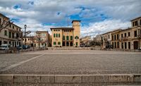 La ville de Ses Salines à Majorque. L'hôtel de ville (auteur Araceli Merino). Cliquer pour agrandir l'image.