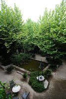 La finca Els Calderers de Sant Joan à Majorque. Patio d'Els Calderers. Cliquer pour agrandir l'image.