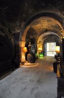 La finca Els Calderers de Sant Joan à Majorque. Cellier. Cliquer pour agrandir l'image.