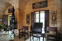 La finca Els Calderers de Sant Joan à Majorque. Antichambre. Cliquer pour agrandir l'image.