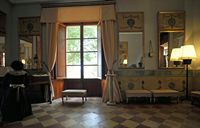 The Finca Els Calderers Sant Joan Mallorca - Music Room. Click to enlarge the image.