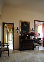 La finca Els Calderers de Sant Joan à Majorque. Couloir de service. Cliquer pour agrandir l'image.