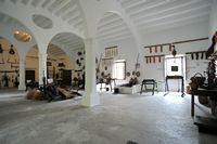 La finca Els Calderers de Sant Joan à Majorque. Grenier. Cliquer pour agrandir l'image.