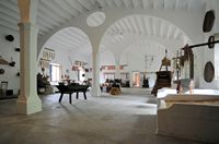 La finca Els Calderers de Sant Joan à Majorque. Grenier. Cliquer pour agrandir l'image.