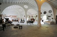 La finca Els Calderers de Sant Joan à Majorque. Grenier. Cliquer pour agrandir l'image.