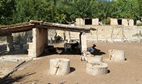 La finca Els Calderers de Sant Joan à Majorque. La basse-cour. Cliquer pour agrandir l'image.