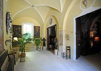 La finca Els Calderers de Sant Joan à Majorque. Le cuvage (bodega). Cliquer pour agrandir l'image.
