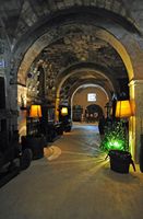 La finca Els Calderers de Sant Joan à Majorque. Le cellier du manoir. Cliquer pour agrandir l'image.