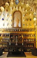 La finca Els Calderers de Sant Joan à Majorque. Le cellier du manoir. Cliquer pour agrandir l'image.