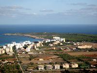 The town of Sant Llorenç des Cardassar Mallorca - La Punta de Amer (author Olaf Tausch). Click to enlarge the image.