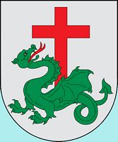 La ville de Santa Margalida à Majorque. Écusson de la ville (auteur Sancho Panza XXI). Cliquer pour agrandir l'image.