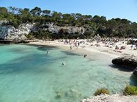 City Santanyi Mallorca - Cala Llombards (author Olaf Tausch). Click to enlarge the image.