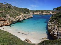 City Santanyi Mallorca - Calo des Moro (author Hans Hillewaert). Click to enlarge the image.