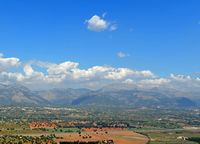 City Selva Mallorca - Selva view from the hermitage of Santa Magdalena in Inca. Click to enlarge the image.