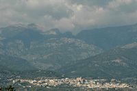 City Selva Mallorca - Selva view from the hermitage of Santa Magdalena in Inca. Click to enlarge the image.