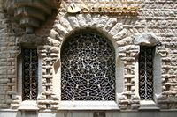 La ville de Sóller à Majorque. Façade de la banque. Cliquer pour agrandir l'image.