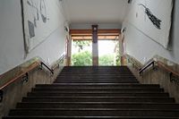 La ville de Sóller à Majorque. Gare. Cliquer pour agrandir l'image.