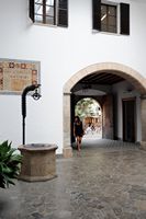 La ville de Sóller à Majorque. Gare. Cliquer pour agrandir l'image.