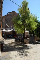 La ville de Valldemossa à Majorque. Église Saint-Bartholomé. Cliquer pour agrandir l'image.