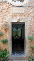 La ville de Valldemossa à Majorque. Maison natale de Sainte-Catherine Thomas. Cliquer pour agrandir l'image.