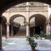 The southwest of the old town of Palma - Cal Marqés of Vivot (author Zwigmar). Click to enlarge the image in Flickr (new tab).